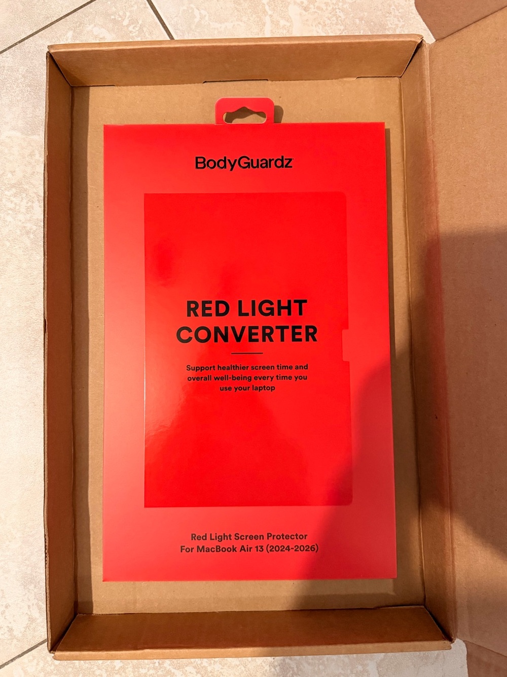 BodyGuardz Red Light Converter Screen Protector for MacBook Air 13 BNIB